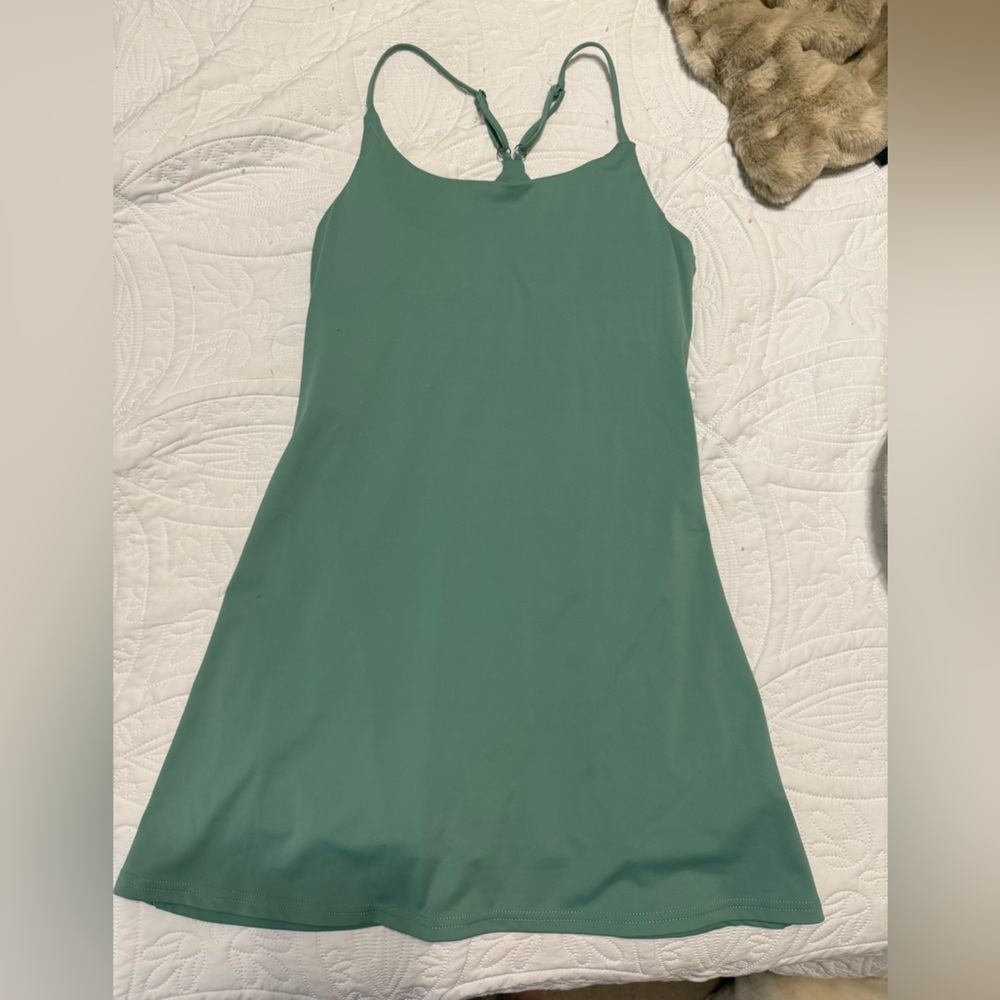 Size small strappy green athletic dress